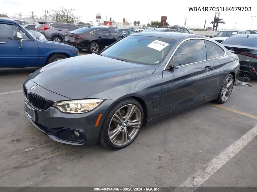 WBA4R7C51HK679703 2017 BMW 430I