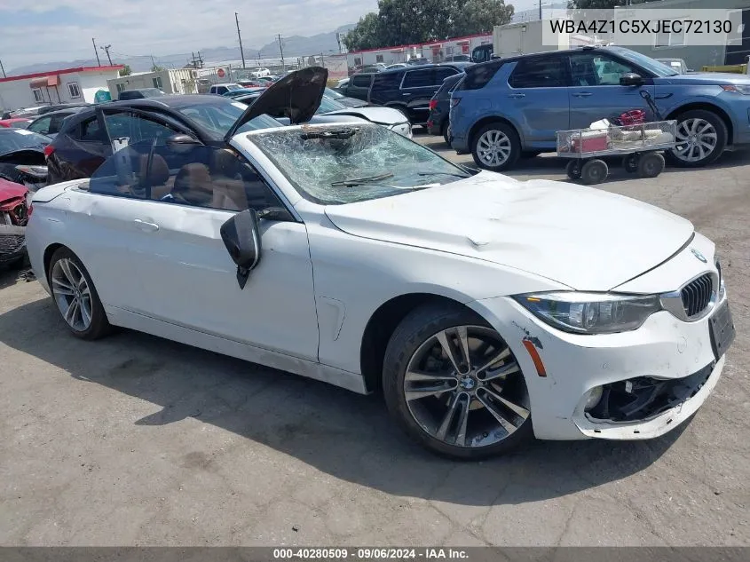 WBA4Z1C5XJEC72130 2018 BMW 430I