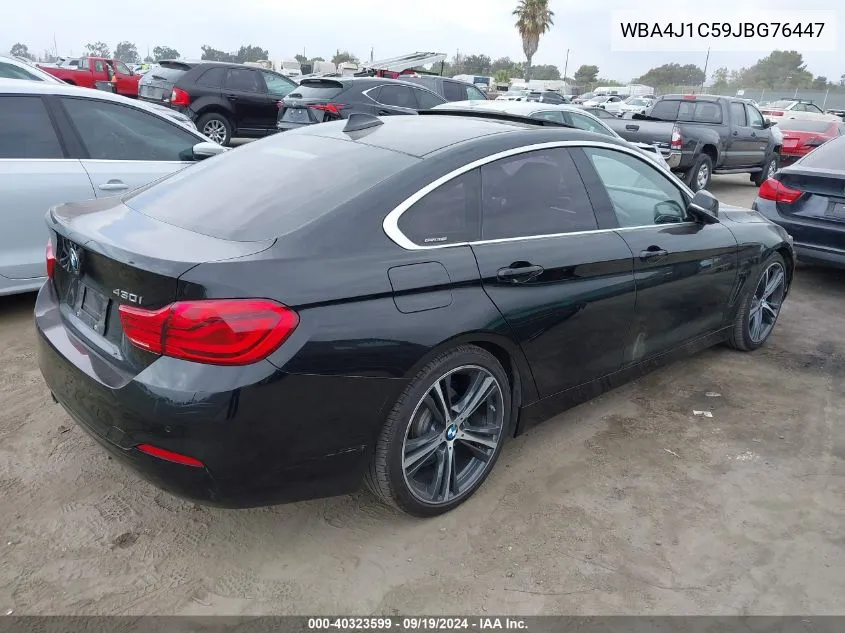 WBA4J1C59JBG76447 2018 BMW 430I Gran Coupe