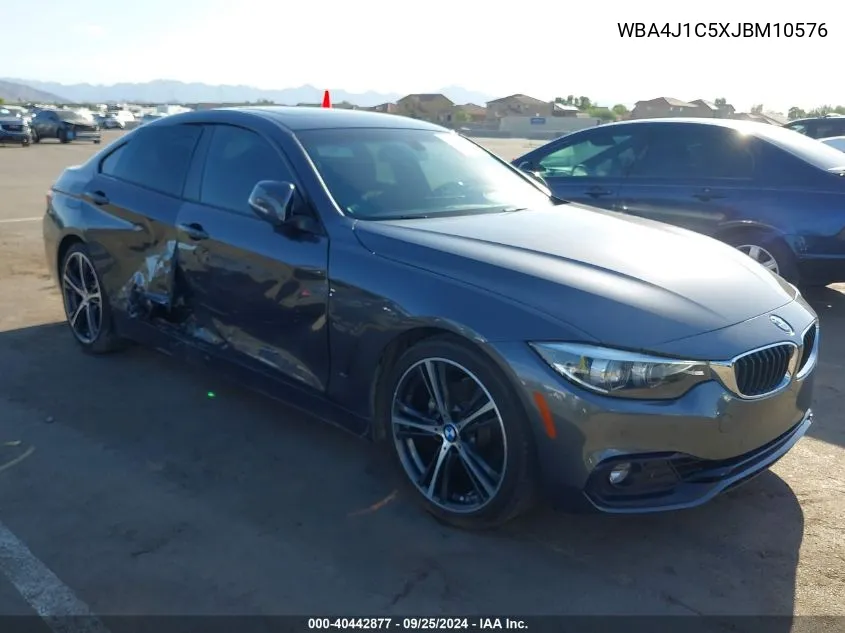 WBA4J1C5XJBM10576 2018 BMW 430I Gran Coupe