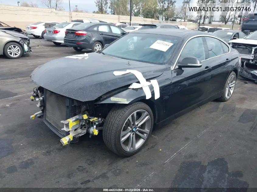 WBA4J1C51JBG79746 2018 BMW 430I Gran Coupe