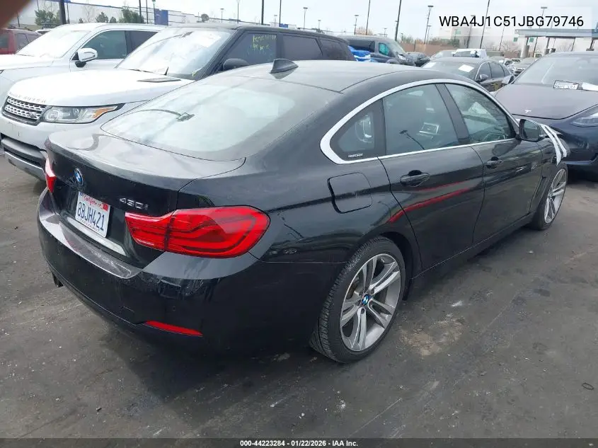 WBA4J1C51JBG79746 2018 BMW 430I Gran Coupe
