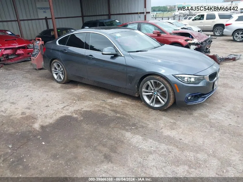 WBA4J5C54KBM66442 2019 BMW 440I Gran Coupe