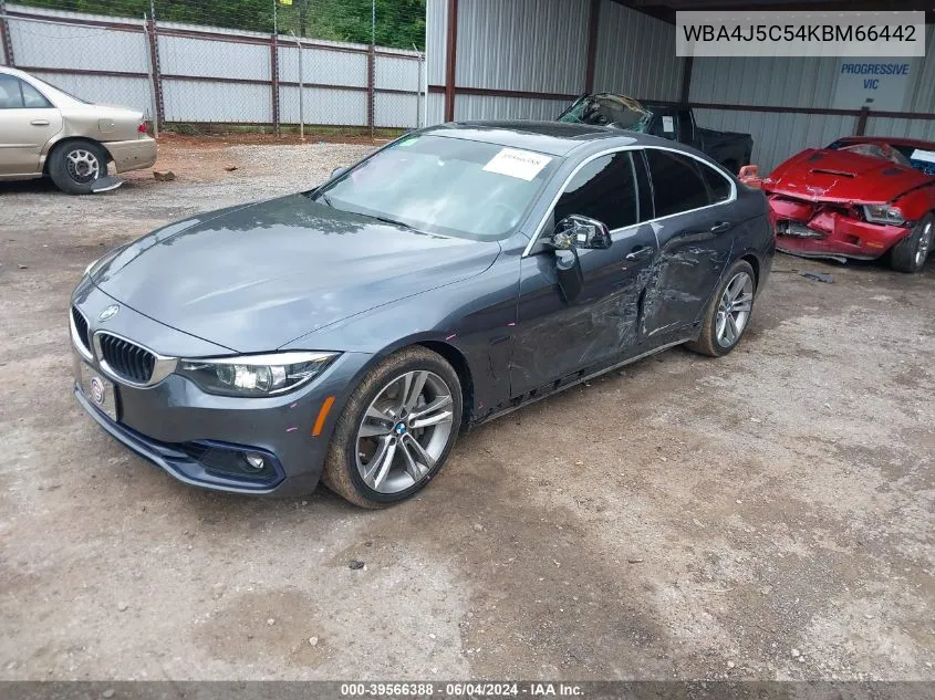 WBA4J5C54KBM66442 2019 BMW 440I Gran Coupe