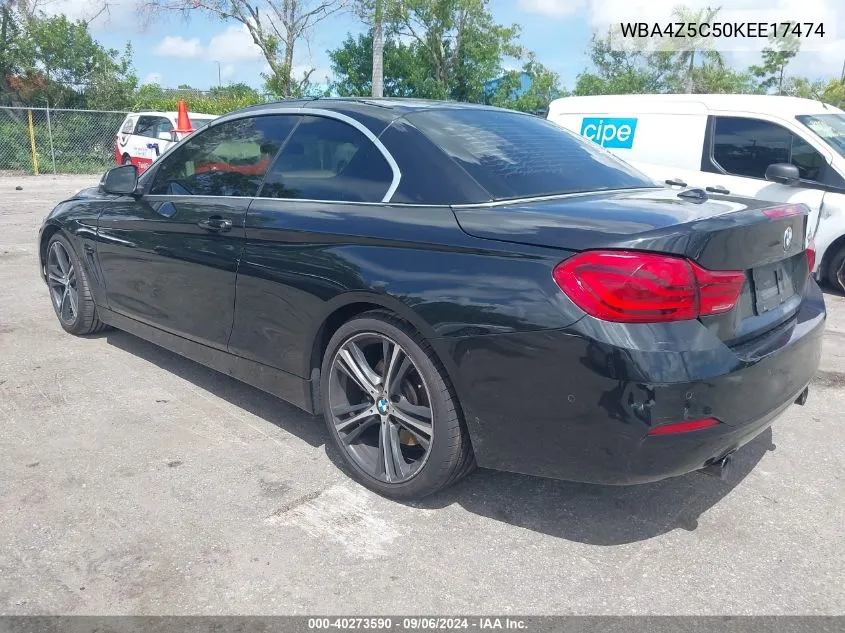 WBA4Z5C50KEE17474 2019 BMW 440I