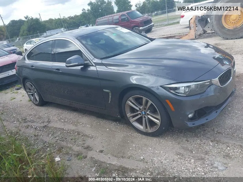 WBA4J1C56KBM12214 2019 BMW 430I Gran Coupe Gran Coupe