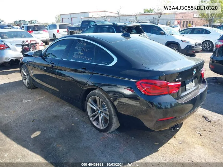 WBA4J3C55KBL10320 2019 BMW 430I Gran Coupe xDrive