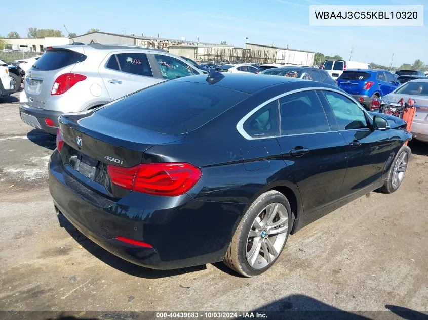 WBA4J3C55KBL10320 2019 BMW 430I Gran Coupe xDrive