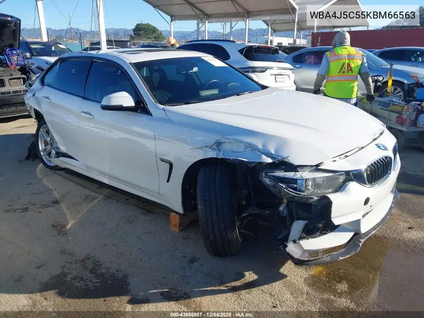 WBA4J5C55KBM66563 2019 BMW 440I Gran Coupe