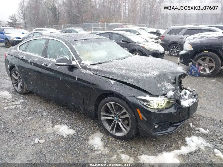 WBA4J3C5XKBL07607 2019 BMW 430I Gran Coupe xDrive