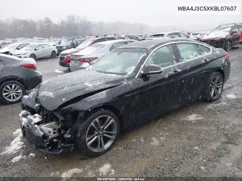 WBA4J3C5XKBL07607 2019 BMW 430I Gran Coupe xDrive