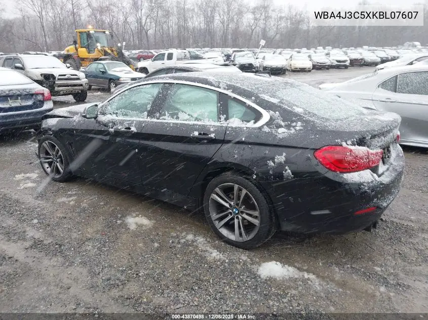 WBA4J3C5XKBL07607 2019 BMW 430I Gran Coupe xDrive