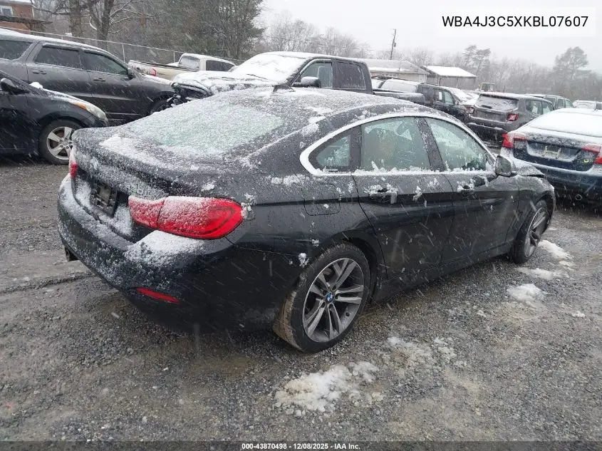 WBA4J3C5XKBL07607 2019 BMW 430I Gran Coupe xDrive