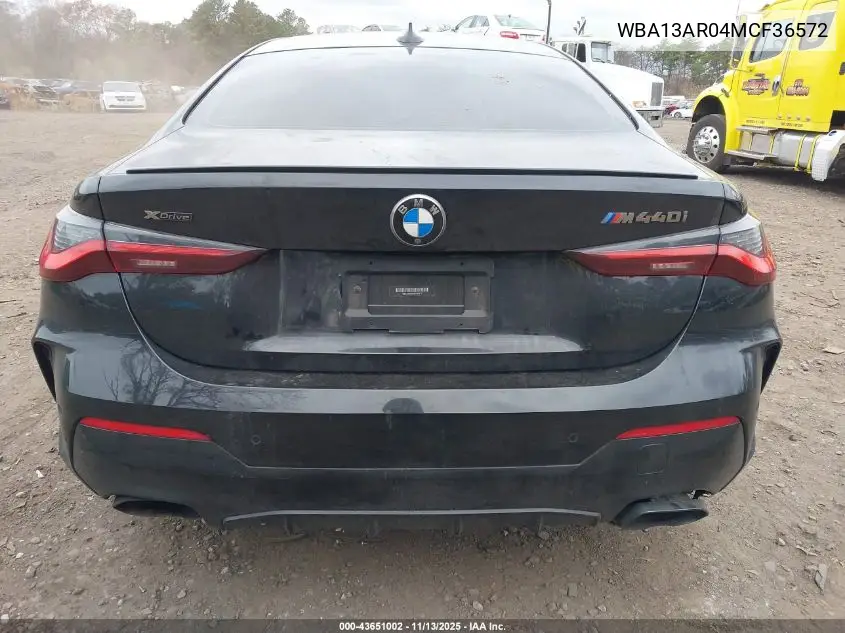WBA13AR04MCF36572 2021 BMW M440I xDrive