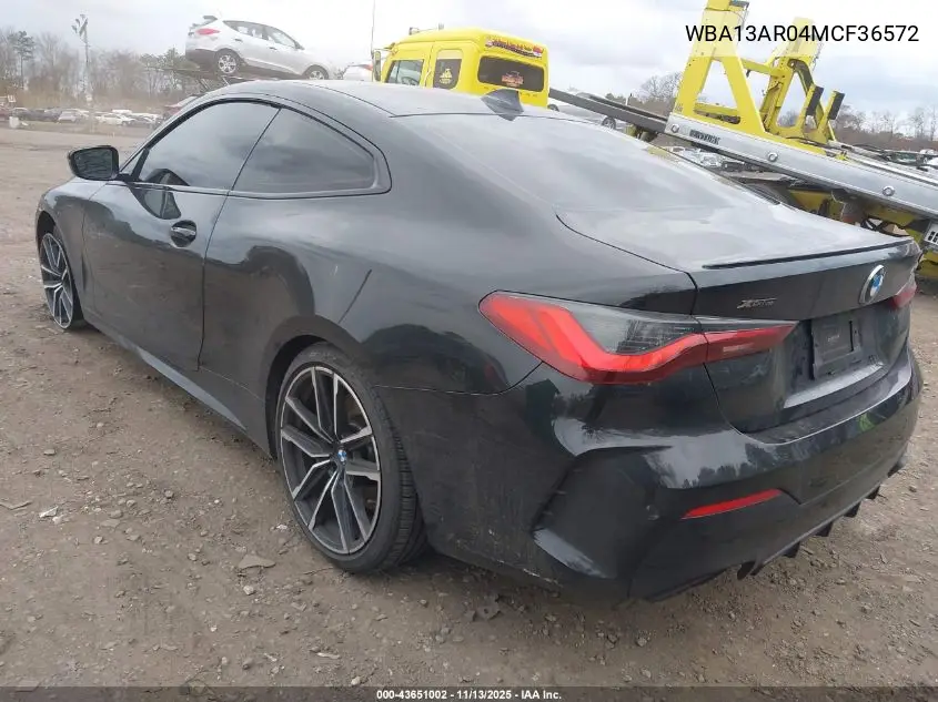 WBA13AR04MCF36572 2021 BMW M440I xDrive
