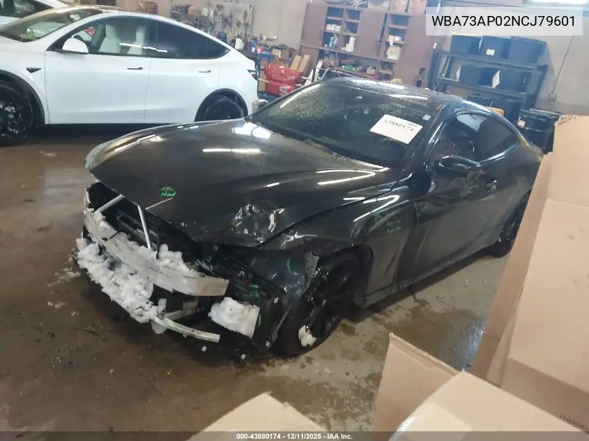 WBA73AP02NCJ79601 2022 BMW 430I xDrive