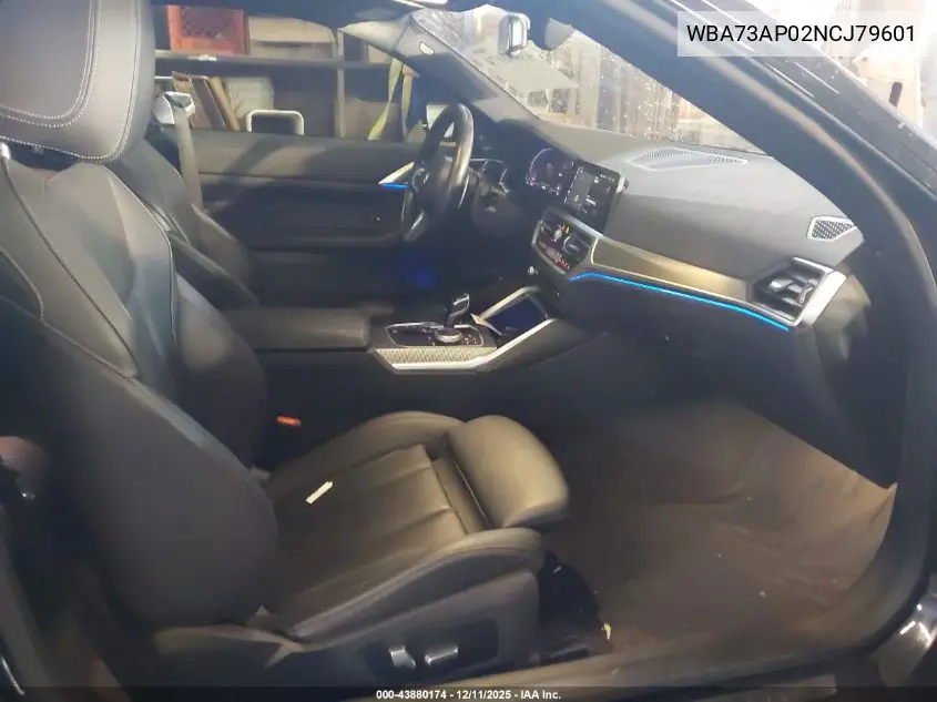 WBA73AP02NCJ79601 2022 BMW 430I xDrive