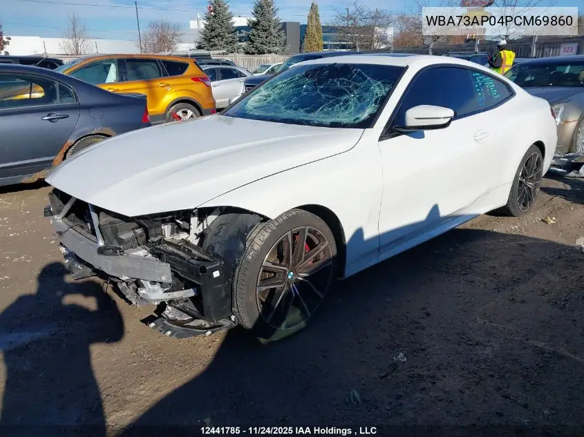 WBA73AP04PCM69860 2023 BMW 430I xDrive