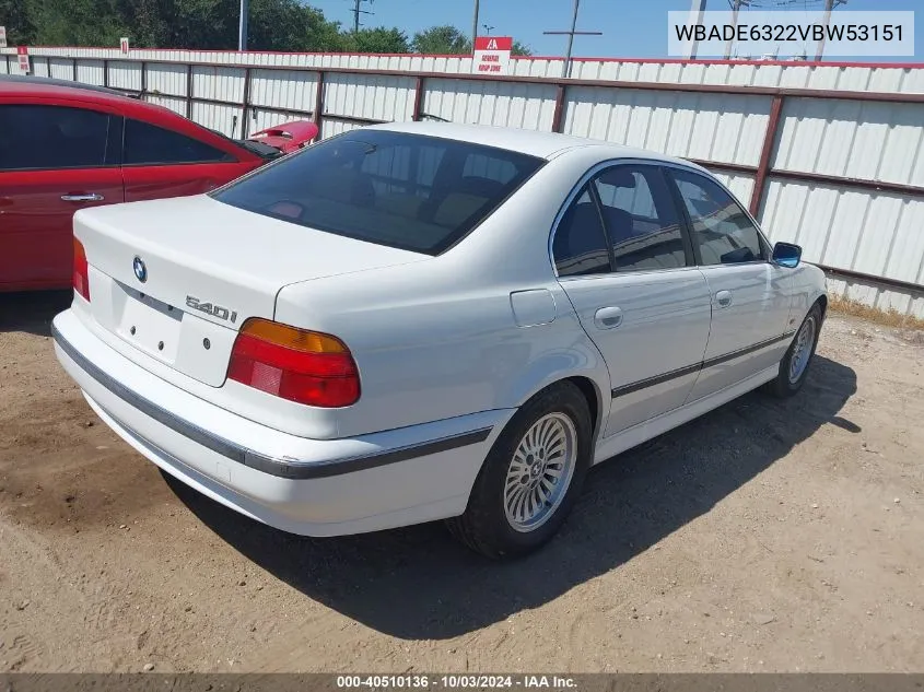 WBADE6322VBW53151 1997 BMW 540Ia