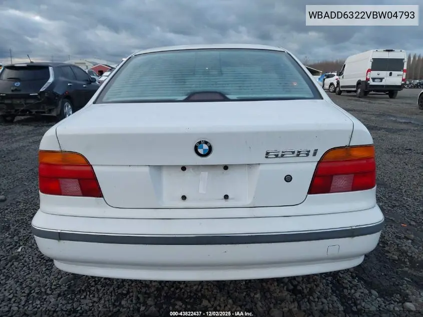 WBADD6322VBW04793 1997 BMW 528I