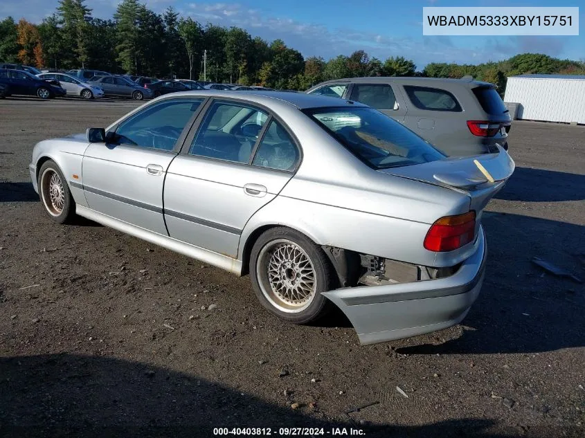 WBADM5333XBY15751 1999 BMW 528I