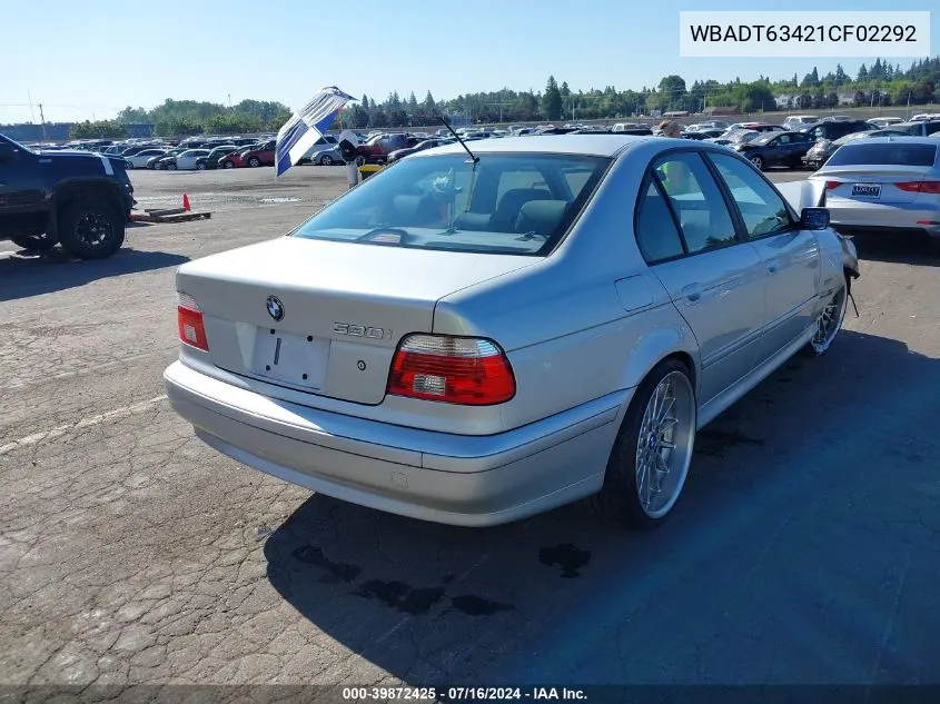 WBADT63421CF02292 2001 BMW 530Ia