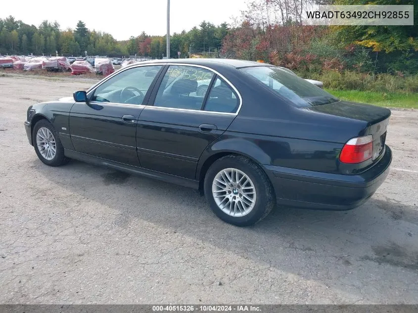 WBADT63492CH92855 2002 BMW 530Ia