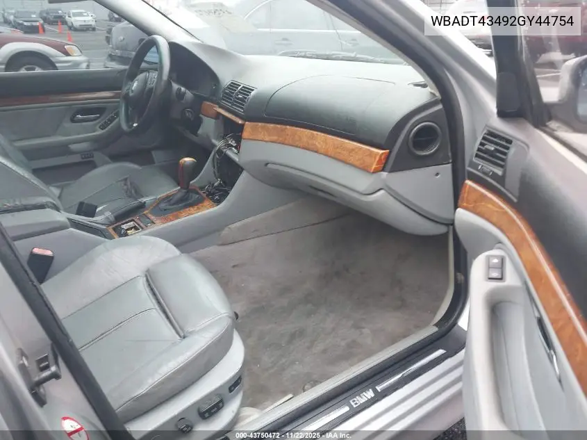 WBADT43492GY44754 2002 BMW 525Ia