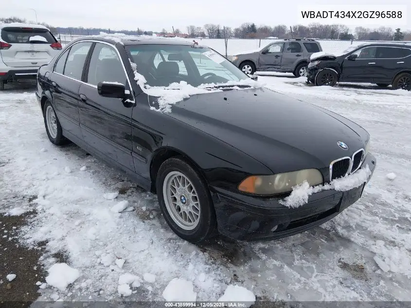 WBADT434X2GZ96588 2002 BMW 525Ia