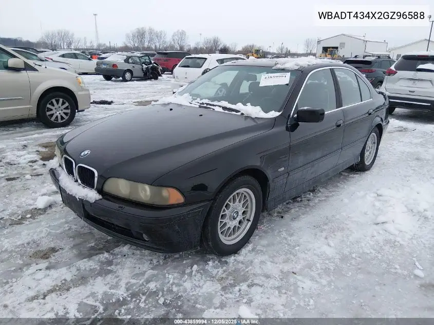 WBADT434X2GZ96588 2002 BMW 525Ia