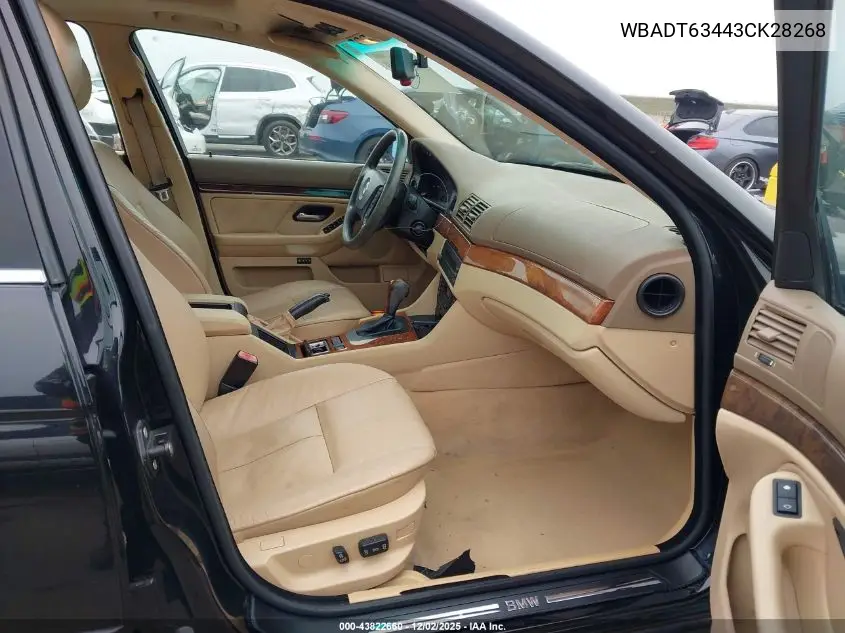 WBADT63443CK28268 2003 BMW 530Ia