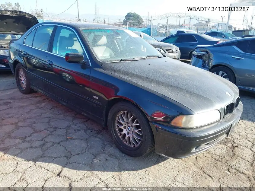 WBADT43413G033287 2003 BMW 525Ia