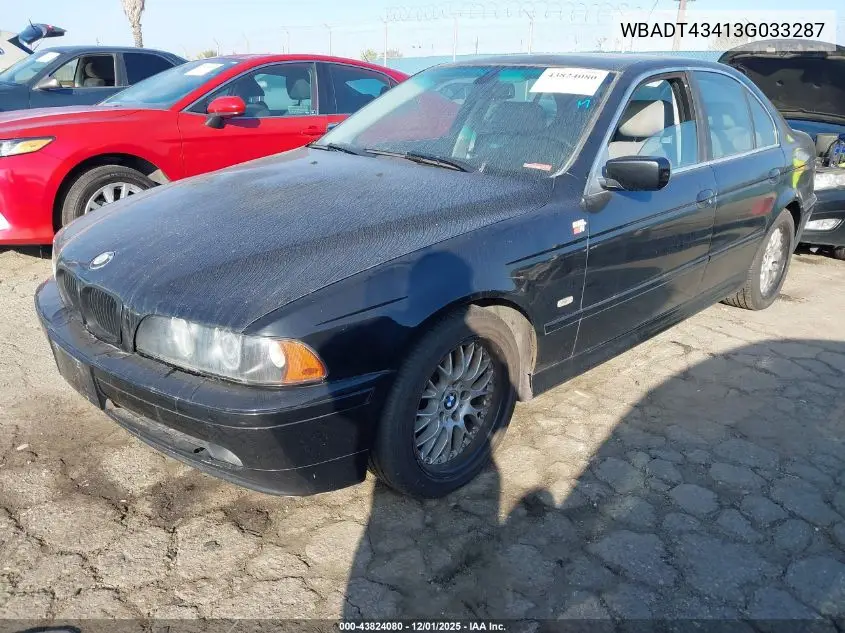 WBADT43413G033287 2003 BMW 525Ia