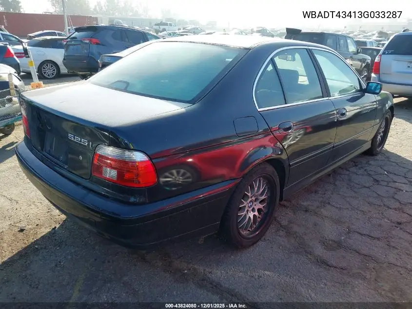 WBADT43413G033287 2003 BMW 525Ia