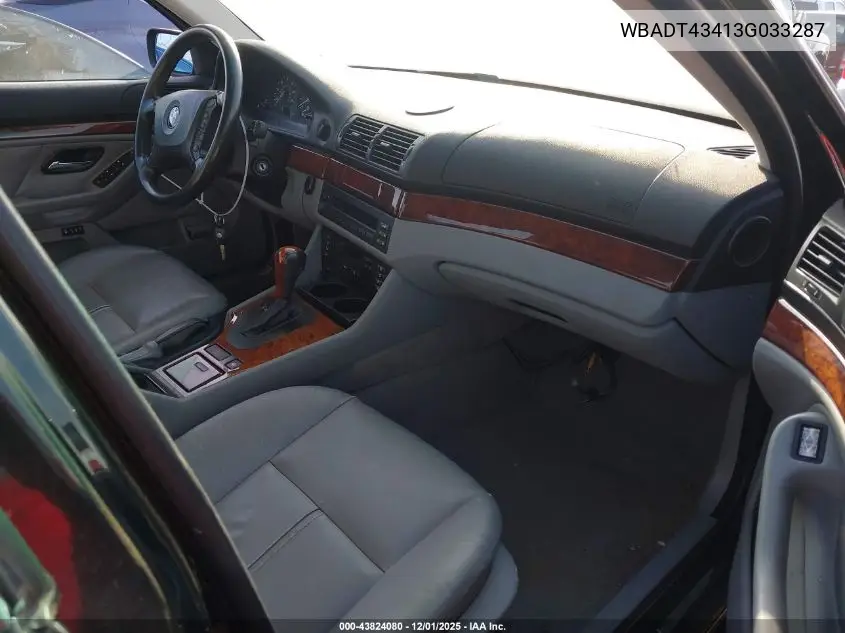WBADT43413G033287 2003 BMW 525Ia