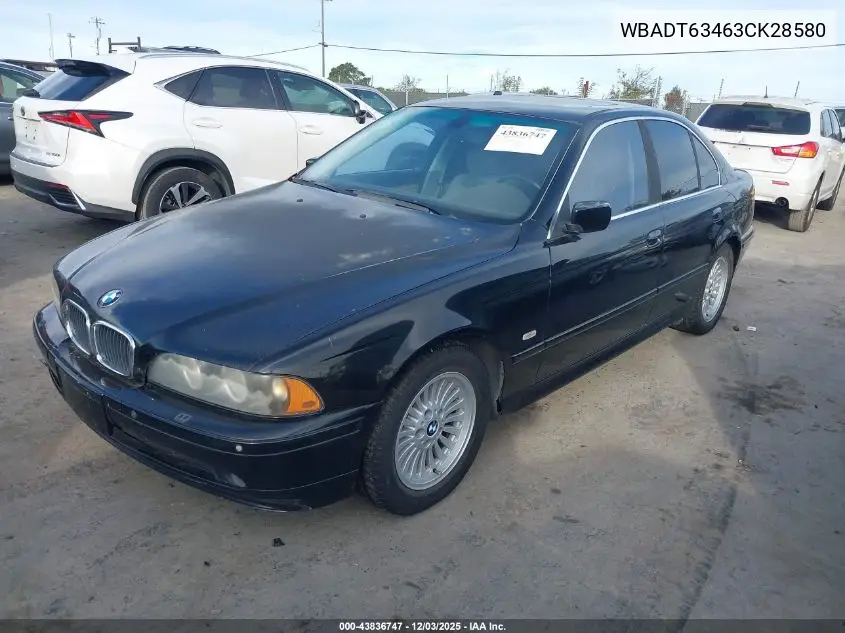 WBADT63463CK28580 2003 BMW 530Ia