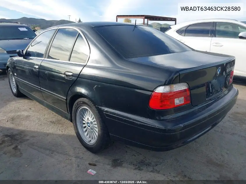 WBADT63463CK28580 2003 BMW 530Ia