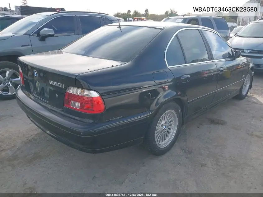 WBADT63463CK28580 2003 BMW 530Ia