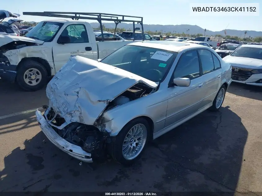 WBADT63463CK41152 2003 BMW 530Ia