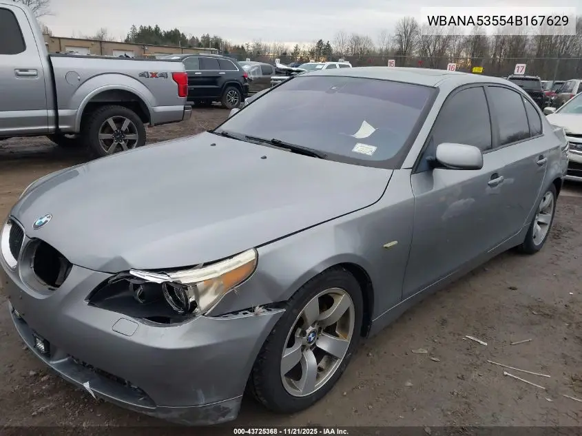 WBANA53554B167629 2004 BMW 525I