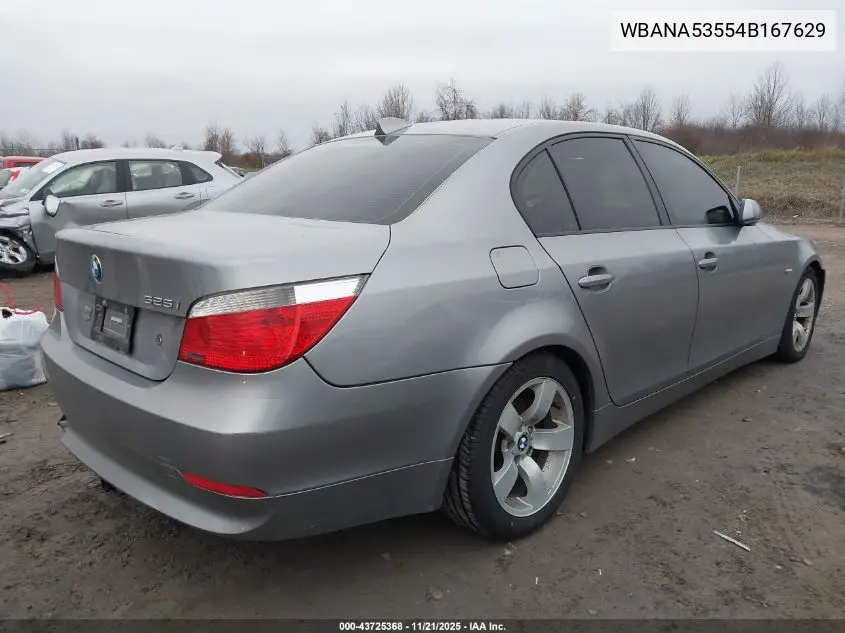 WBANA53554B167629 2004 BMW 525I