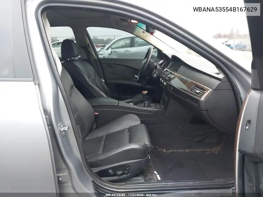 WBANA53554B167629 2004 BMW 525I