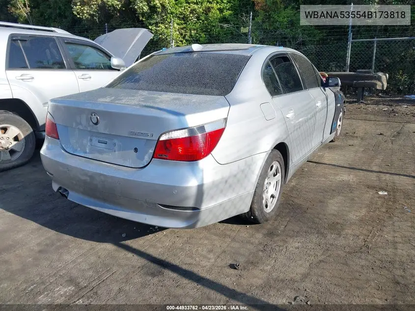 WBANA53554B173818 2004 BMW 525I