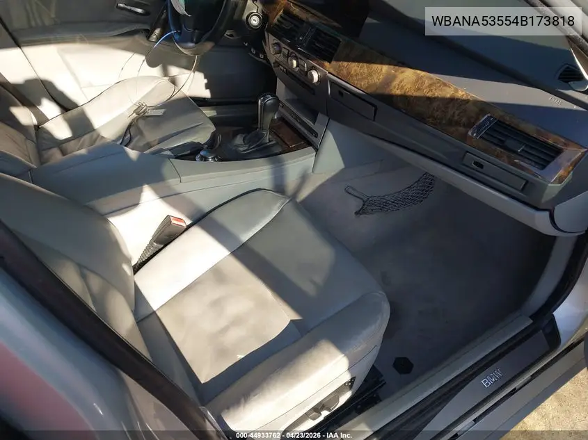 WBANA53554B173818 2004 BMW 525I
