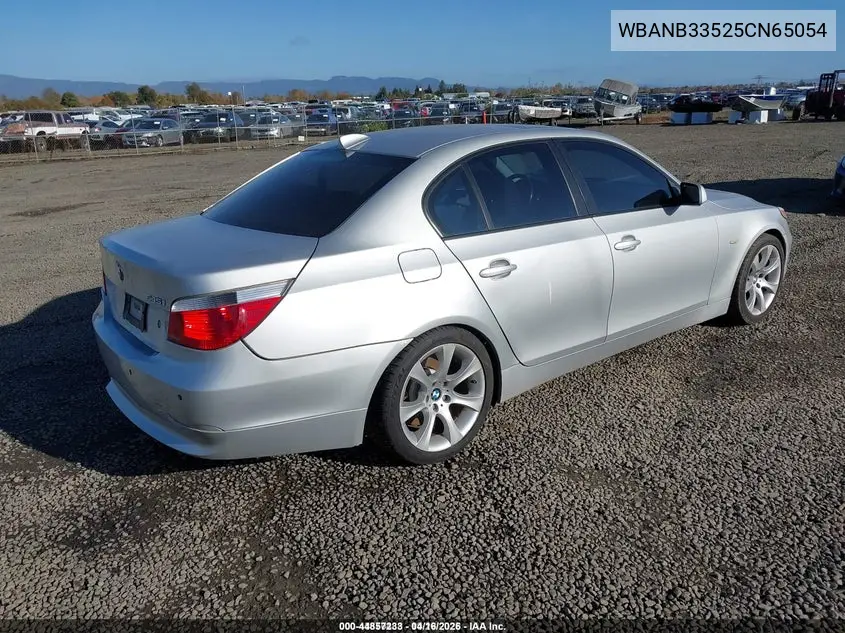 WBANB33525CN65054 2005 BMW 545I