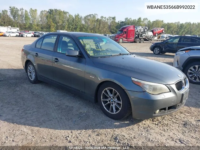 WBANE53566B992022 2006 BMW 525 I