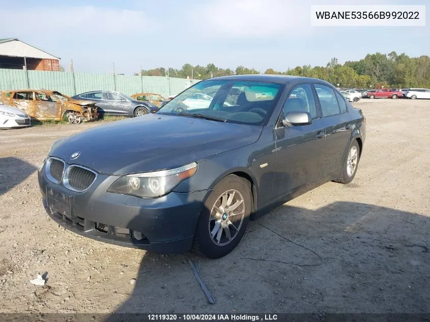 WBANE53566B992022 2006 BMW 525 I