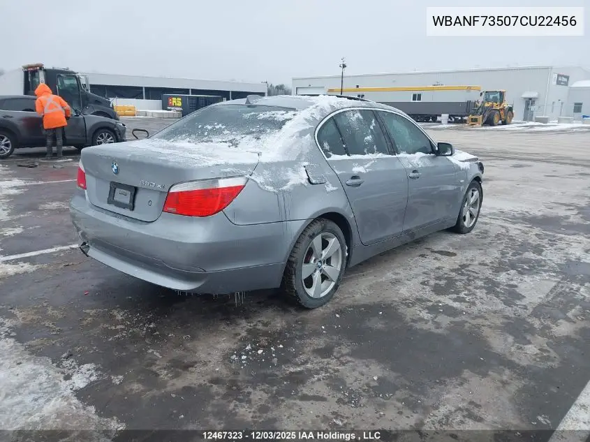 WBANF73507CU22456 2007 BMW 530Xi