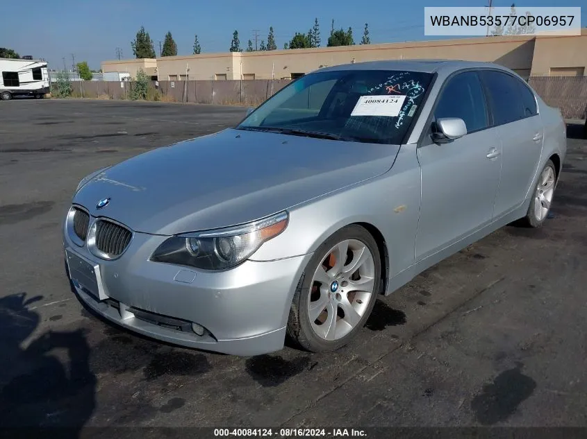 WBANB53577CP06957 2007 BMW 550I