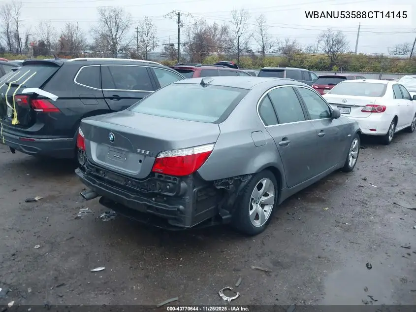 WBANU53588CT14145 2008 BMW 528I
